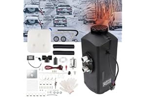 SHOCKFLO 12V 5KW Air Diesel Heater Parking Heater Diesel Night Heater with LCD Switch & Remote Control 10L Tank Parking Fuel Heater for Car Trucks Boat Trailer Motorhomes