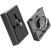 Piastra di attacco rapido per piastra a sgancio rapido per metallo 1/4 per foro per 200PL-14, per vari