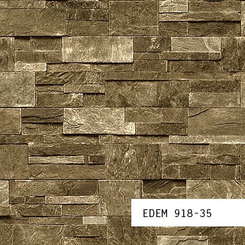 Tapeten MUSTER EDEM 918-Serie | Vliestapete XXL geprägte Steintapete Naturstein, 918-XX:S-918-34 - 5