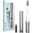 Sonisk Pulse Electric Sonic Toothbrush - Compact and Lightweight - Spazzolino elettrico - for Dental Care, Travel Cap, Change
