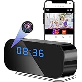 UYIKOO WiFi Hidden Spy Camera Clock with 5G Wireless Camera 1080P HD | Mini Camouflage Spy Cameras, Wi-Fi Dual Band, Night Vi