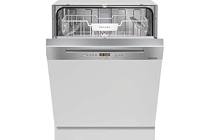 Miele G 5210 i Active Plus teilintegrierter Geschirrspüler / 5 Programme / 24 h Startvorwahl / Besteckkorb / QuickPowerWash / AutoOpen Trocknung / Edelstahl [Energieklasse C]