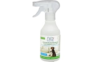 Pet Love Detergente Professionale Spray Igienizzante Profumato per Ambienti con Animali Domestici, Cani e Gatti – Rimuove Germi e Batteri - 350 ml