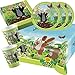 Produktbild 37-teiliges Party-Set Der kleine Maulwurf - Teller Becher Servietten Tischdecke für 8 Kinder