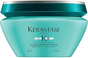 KERASTASE KÉRASTASE Résistance - Masque Extensioniste - Soin Capillaire Profond Réparateur - Booste La Pousse - Technologie Créatine R® & Acide Maléique - Cheveux Longs Abîmés - 200 ml