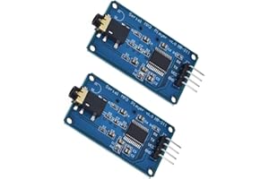 ZkeeShop 2Pcs YX5300 UART Controllo Seriale MP3 Music Player Module Compatibile per Arduino/AVR/PIC/ARM