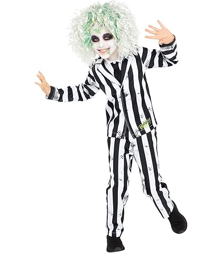 Parrucca Beetlejuice Rubies | Capelli Grigi Selvaggi Per Costume Halloween | Ufficiale Warner Bros - Foto 7