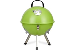 Tepro 1096 mini barbecue sphérique crystal vert pomme