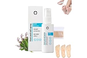 Eeiiey tratamiento de hongos para uñas y pies, soluciones totalmente naturales y potentes para pies, suero de uñas para crecimiento y fuerza (1 unidad)