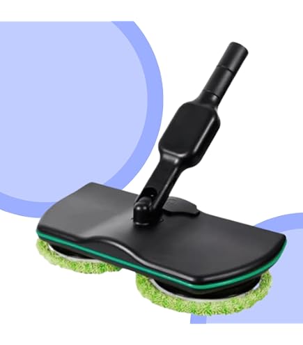 Serpillère électrique Rotative Wonder Pro - Sans Fil, 2000 Tr/min - Autonomie 50 Min - 3 Têtes Microfibre