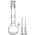 OutonTrip 12 Inch Ice Glass Water Pipe with Extra Shooter (bong for smoking/glass Water Pipe/Water Pipe 12 Inch)