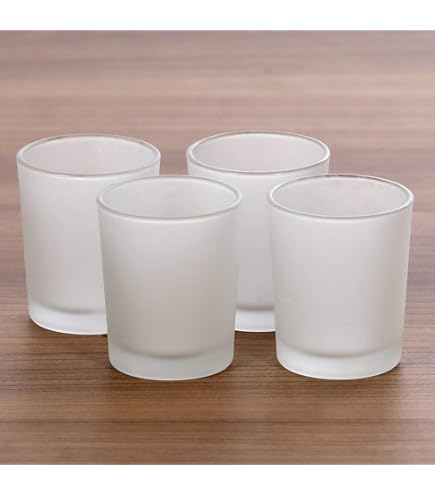 Bougeoir Centre De Table 4 Photophores En Verre Avec Déco De Noël | Leroy Merlin