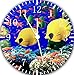 Produktbild Tropical Fish Ocean Scenes Wanduhr 25,4 cm Will Be Nice Gift und Raum Wand Decor E301