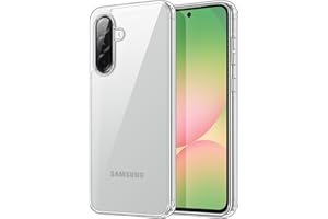 ‎JETECH JETech Etui dla Samsung Galaxy A56 5G, Nieżółknące Odporny na Wstrząsy Bumper Ochronne Osłona Telefonu, Odporny na Zarysowania Twardy Tył PC (Przezroczyste)