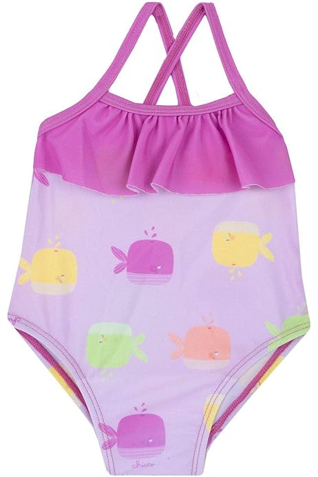 Costumino Boxer Chicco Per Neonato - Taglia 68 Cm (9 Mesi), Verde E Turchese, Poliestere Ed Elastan - Foto 9