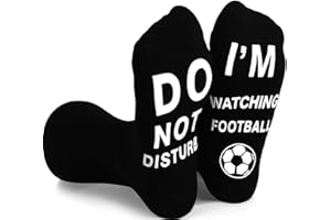 AELION Funny Football Gifts for Dad Men: Present Novelty Gifts Socks Ideas for Teenage Boys, Fathers Day Daddy Gifts from Son Daughter, Unusual Christmas Stocking Fillers for Boyfriend Husband Brother