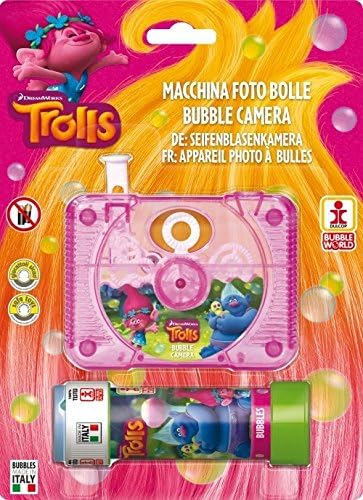 Dulcop 500.143500 Trolls – Camera Spirit Level; 10.4 x 9.5 x 2.9 cm Soap Tube – 60 ml