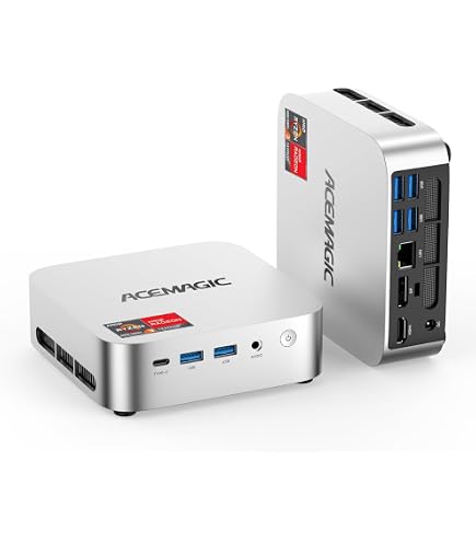 NiPoGi AK2 Plus Mini PC 16GB RAM 512GB M.2 SSD, 12th Gen Alder