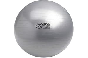 FITNESS MAD Fitness-Mad Anti-Burs Balle suisse t Argenté65 cm 125 kg