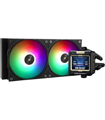 Thermalright Wonder Vision 360 UB ARGB - Raffreddatore liquido per CPU