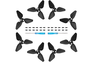 Craznick Propellers for DJI Neo - Drone Prop Blades Replacement Low Noise Wings Spare Propeller Blade for DJI Neo Drone Accessories Exclusive Screwdrivers & Screws 8 pcs