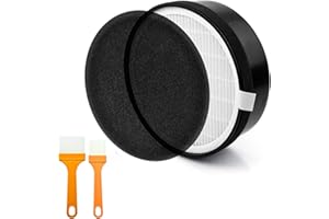 ARCHER LIFE HALL H132 Replacement Filter Compatible with LEVOIT LV-H132 Air Puri-fier,3 in 1 H13 True HEPA Filter High Efficiency Activated Carbon Filter, Part # LV-H132-RF 1PCS