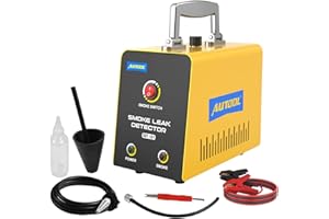 AUTOOL SDT101 Detector de Fugas de Humo de Coche, Detector de Fugas de vacío Evap, Tubo de Combustible, Dispositivo de diagnóstico de Humo Compatible con Coches de 12 V