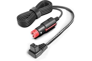 AIMAYLA 12V/24V DC Power Adapter Car Charger for Alpicool CF35 CX30 CX40 T36 G22 Car Fridge Waeco CFX-35 CDF-36 CDF-26 CF-50 Auto Refrigerator Extension Cable Mobicool MCF40 FR40 Indel B TB41 Camping Freezer