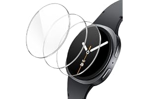 JETech Skärmskydd för Samsung Galaxy Watch 9/8 40mm, 3-Pack | Skydd av Härdat Glas, HD-Klar, Repfri Design, Enkel Installation