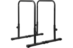 Gravity Fitness Dip Bars XL – Verstellbare Parallettes für Calisthenics, Home Gym & Profi-Einsatz – 38mm Griffe für Dips, L-Sit, Push-Ups – stabile Turnbarren für Krafttraining