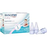 Rhinomer Baby Recambios Blandos Aspirador Nasal, Filtro Absorbente, 20 Uds | Recambios blandos con filtro absorbente, para as