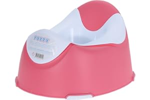 hibuy Baby Töpfchen Kindertoilette mit herausnehmbarer Innenschale, anatomisch, rutschfest, sicher Farbe: Rosa