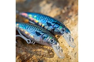 AKAMI Real Minnow 10 cm 14 gr Color CEFALO LISA para el curricán y el spinning