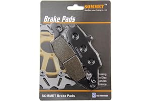 SOMMET 1 Paar Motorrad Bremsbeläge Vorne für Suzuki RV 125 Van-van 2002-2018