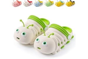 HITOPTEU Toddler Clogs Kids Clogs Boys Girls Cute Lightweight Soft Garden Shoes