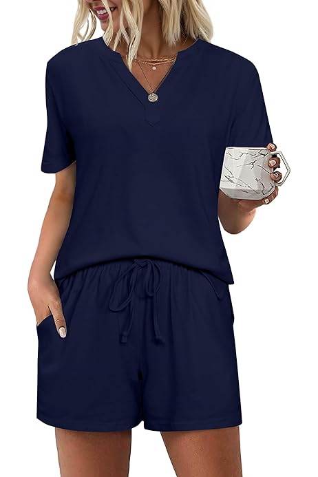 Pijamas Para Pijamas Verano Mujer Amazon Conjunto Mujer Pantalon Y