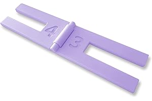 SLANTASTOFFE Höhenausgleich Hebamme für die Nähmaschine, Nähhilfe, Nähzubehör (Lavendel)