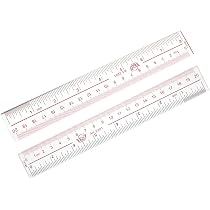 Règle En Acier Inoxydable 100 Cm - Graduation Métrique Et Pouces - Épaisseur 1,8 Mm - Pour Dessin, Bricolage, Métier