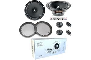 GK SOUND 1 zestaw 2 drożny FOCAL AUDITOR ASE-165 ASE165 6,5" 16,5 cm 60 watt rms 120 watt max z 2 woofer 2 tweeter 2 crossover 91,5 db, na parę + siatki i 5 darmowych naklejek