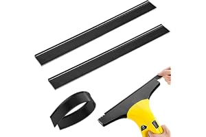 2 Stycken Dammsugarknapp, 280 Mm, Gummiläpp för Kärcher Fönsterdammsugare, För Dammsugare för Kärcher Batterifönster Wv 2 Wv 5 Och Alla Släta Ytor