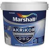 Marshall Akrikor Silikonlu+akrilik Dış Cephe Boyası 15 lt