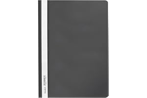 OFFICE CENTRE 5 x Black A4 Presentation Project Folders Report Document Organiser Holder Case 2 Prong Display Paperwork