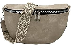 ayados Damen Crossbody Bag Bauchtasche Handtasche Schultergurt Cross body bag Tasche Schultertasche Umhängetasche 76232