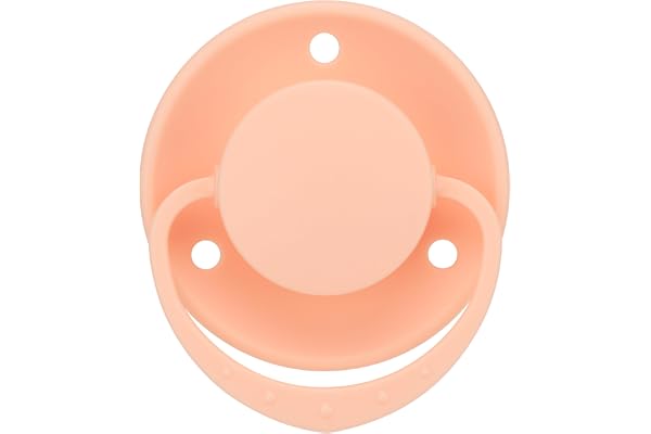 Somniumnight napp i vuxenstorlek för ångest: Silikon rund Paci stor nappersättning för Seleep – stressavlastning Biny Taken Apart och återmonterad presentidé