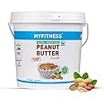MYFITNESS All Natural Peanut Butter smooth 2.5kg | 100% Roasted Peanuts | 25g Protein | Tasty Nut Butter | No Added Sugar & Salt | No Palm Oil | Zero Cholesterol | Unsweetened Peanut Butter Creamy
