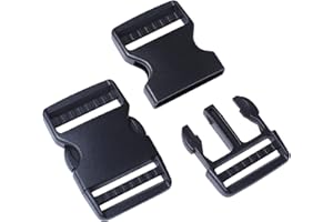 GUYI GYGYL Plastic Side Release Buckle Clip for Luggage, Rucksack/Back Pack, Webbing Strap