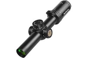 WestHunter Optics HD 1.2-6x24 IR FFP Precisión Miras Telescópicas, Exclusivo para Competiciones Deportivas de Corta Distancia | Only Optics & Basic Accessories