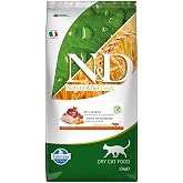 N&amp;D Pumpkin Kuru Kedi Maması, Tahılsız, Bıldırcın ve Narlı, Kısırlaştırılmış, Yetişkin, 10 kg