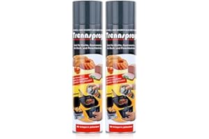 PONTI 2 x 600ml Boyens Back Trennspray - Zum Grillen, Braten & Backen - Antihaftspray, Non Stick Spray für Grillroste, Plancha und Teppenyaki Grills, Sandwich Maker, Kontaktgrill, Back- und Auflaufformen