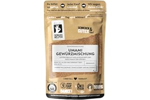 ‎BREMER-GEWÜRZHANDEL GENUSS LEBEN. Bremer Gewürzhandel Umami Gewürzmischung, ohne Salz & künstliche Geschmacksverstärker, 100g
